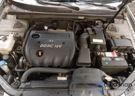 2008 Hyundai Sonata Gls from USA, damaged, VIN 5NPET46C58H362507